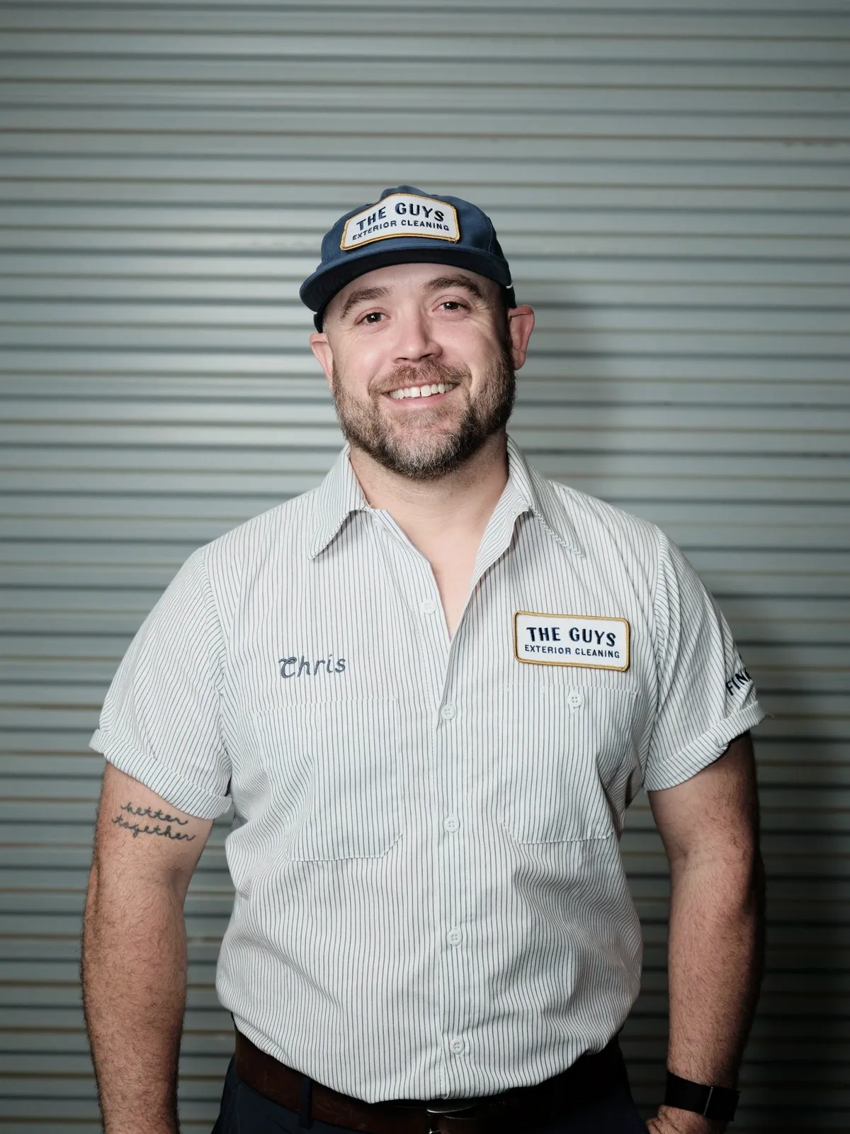 Portrait of Chris — owner of The Guys Exterior Cleaning